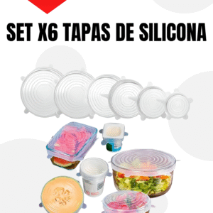 Tapas de siliconas